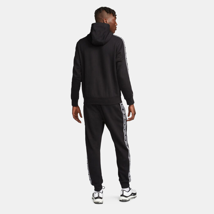 Nike Men's Club Fleece Graphic Tracksuit Black image number 1