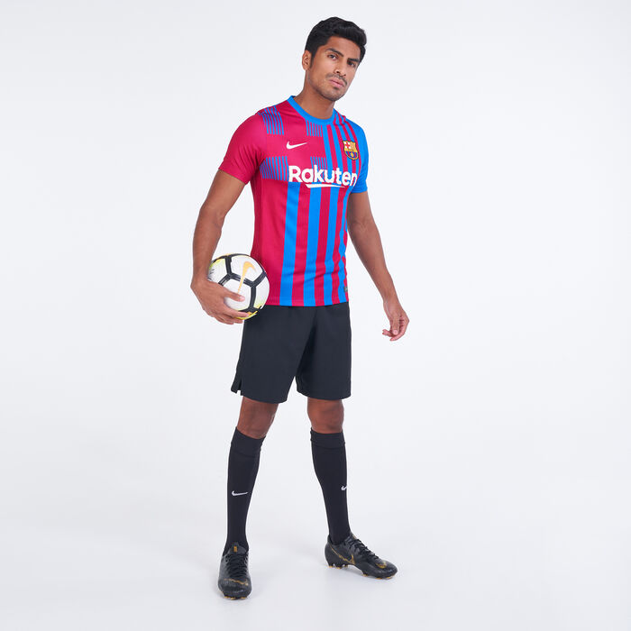 Nike Men's F.C. Barcelona Home Stadium Jersey - 2021/22 Blue image number 2