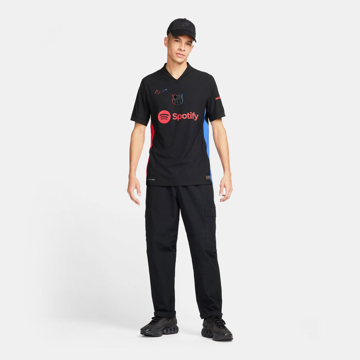 Nike Men's FC Barcelona 24/25 Away Authentic Football Jersey Black image number 2