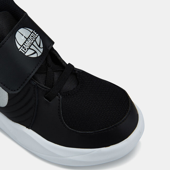 Nike Kids' Team Hustle D9 Shoe (Baby and Toddler) Black Nike Kids' Team Hustle D9 Shoe (Baby and Toddler) Black image number 4
