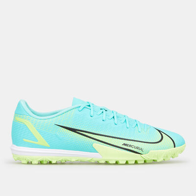 Nike Men's Mercurial Vapor 14 Academy Turf Ground Football Shoe Blue