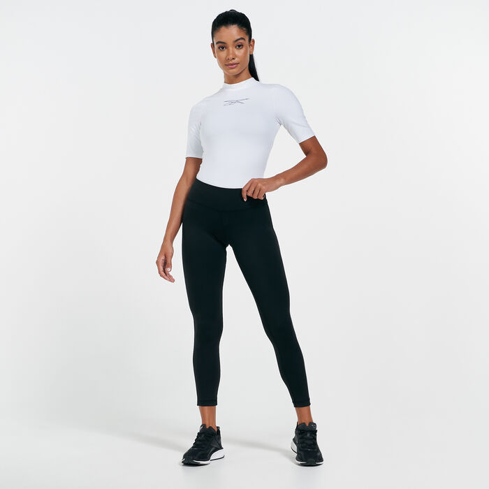 Reebok Women's Studio Bodysuit White image number 2