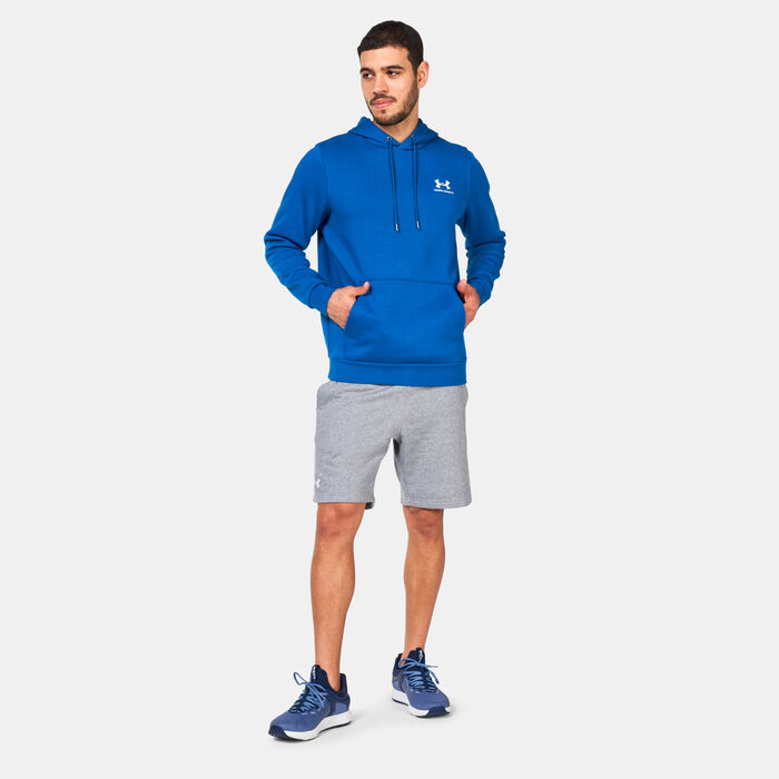 Under Armour Men's UA Rival Fleece Shorts Grey image number 2