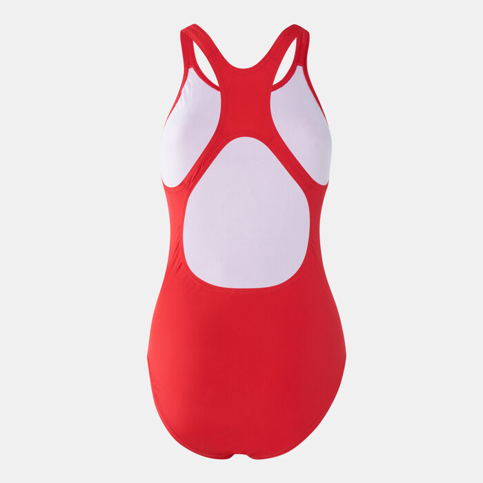 Speedo Women's Endurance Medalist 1-Piece Swimsuit Red Speedo Women's Endurance Medalist 1-Piece Swimsuit Red image number 1