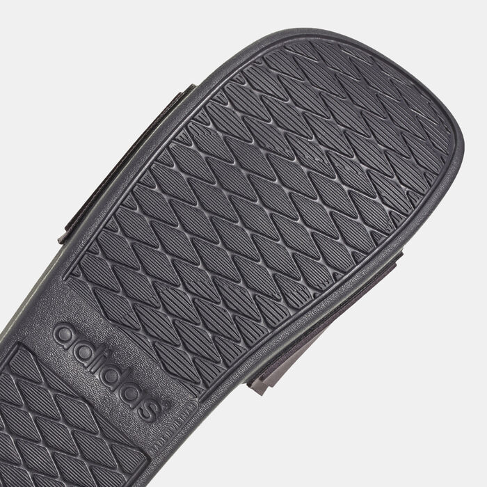 adidas Men's Adilette Comfort Slides Black adidas Men's Adilette Comfort Slides Black image number 4