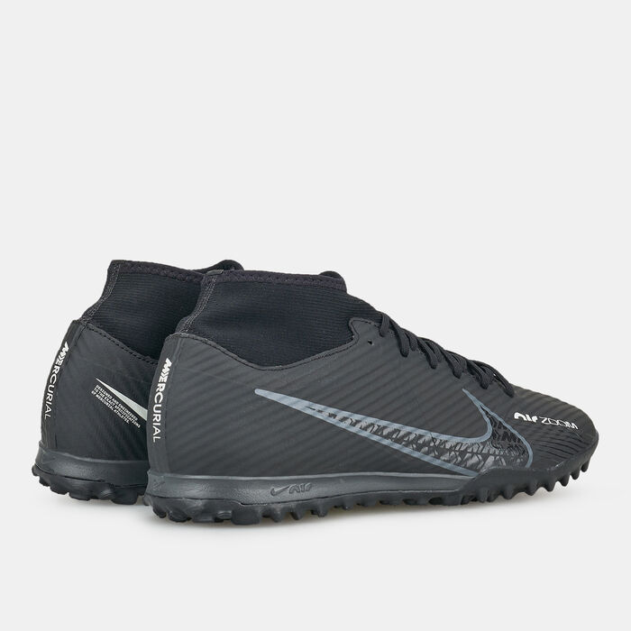 Nike Men's Mercurial Superfly 9 Academy Turf Ground Football Shoes Black Nike Men's Mercurial Superfly 9 Academy Turf Ground Football Shoes Black image number 2