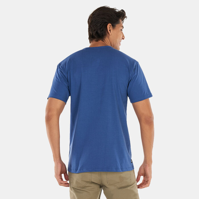 Vans Men's Off The Wall Colour Multiplier T-Shirt Blue Vans Men's Off The Wall Colour Multiplier T-Shirt Blue image number 1