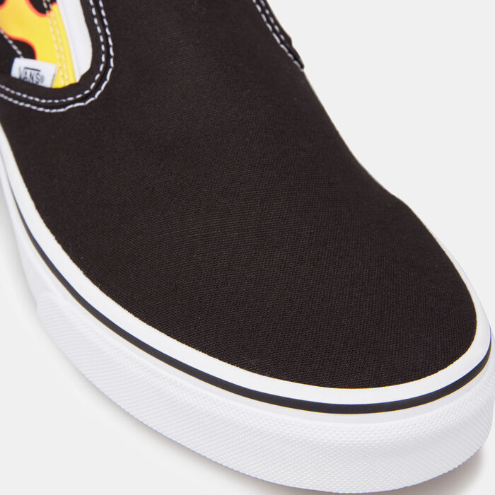 Vans Flames Slip-On Shoe Black Vans Flames Slip-On Shoe Black image number 4