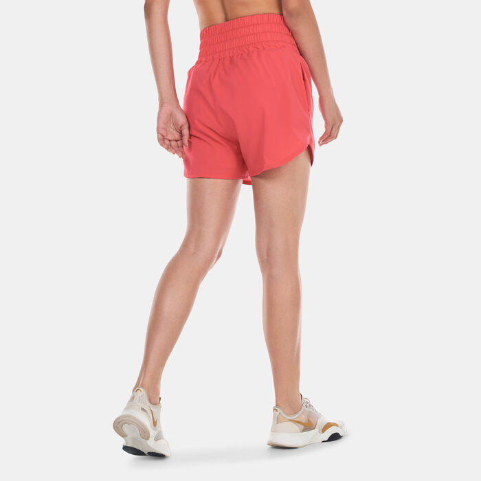Nike Women's Dri-FIT One Ultra High-Waisted Shorts Pink Nike Women's Dri-FIT One Ultra High-Waisted Shorts Pink image number 1