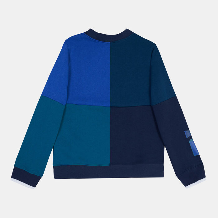 Nike Kids' Sportswear Amplify Sweatshirt (Older Kids) Blue Nike Kids' Sportswear Amplify Sweatshirt (Older Kids) Blue image number 1