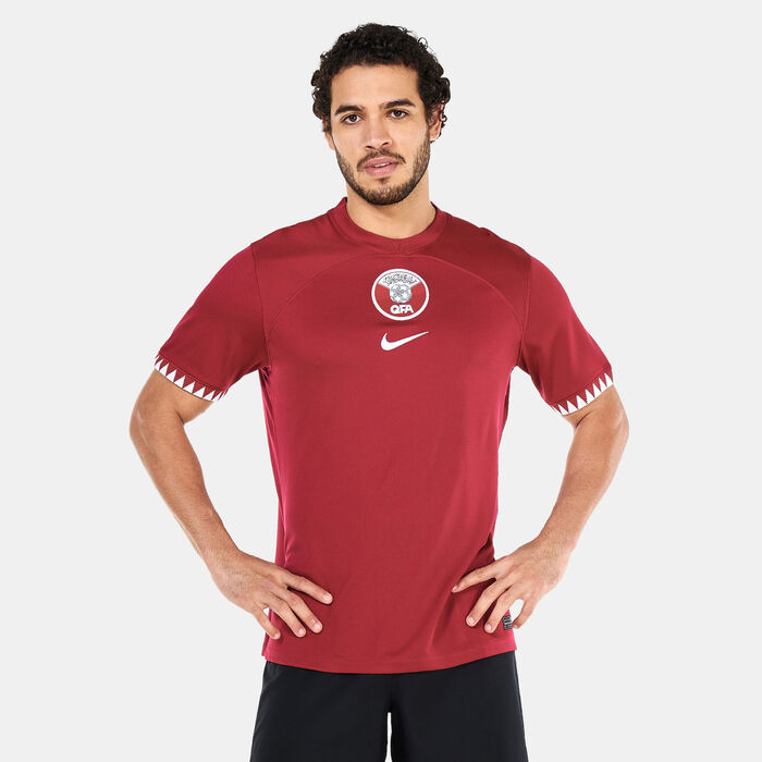 Nike Men's Qatar Dri-Fit Stadium Home Jersey - 2022 Red Nike Men's Qatar Dri-Fit Stadium Home Jersey - 2022 Red image number 0