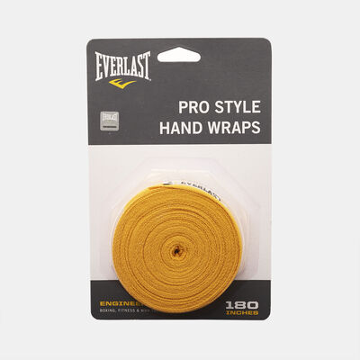 Everlast Pro Style 180-inch Hand Wraps yellow Everlast Pro Style 180-inch Hand Wraps yellow
