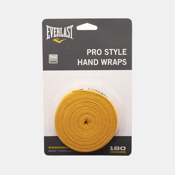 Everlast Pro Style 180-inch Hand Wraps yellow Everlast Pro Style 180-inch Hand Wraps yellow image number 0