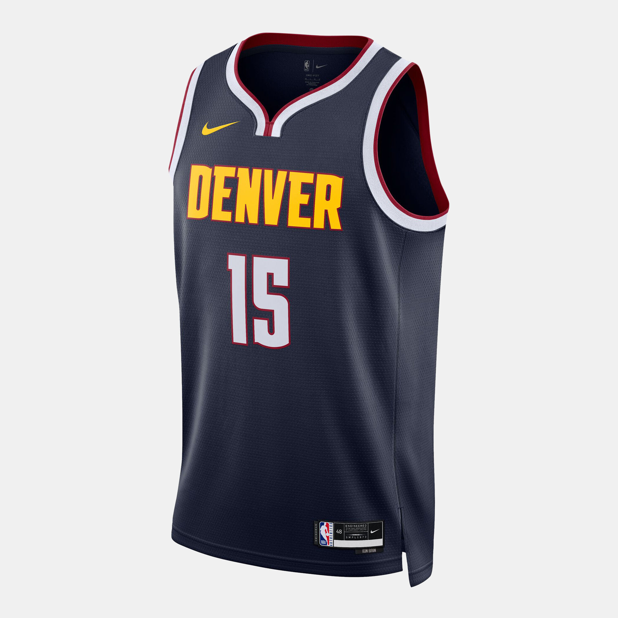 Men s NBA 22 23 Denver Nuggets Jokic Icon Edition Swingman Basketball Jersey Blue Nike in Qatar SSS