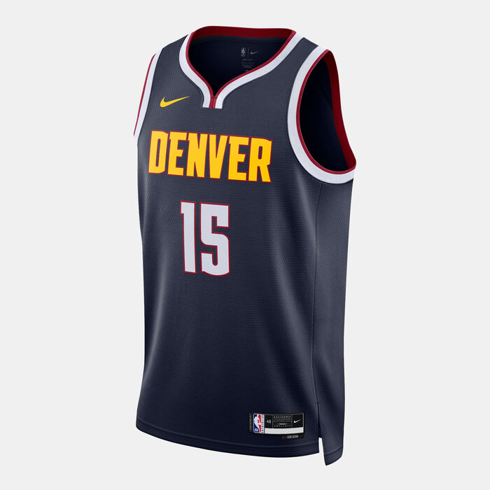 Nike Men's NBA 22/23 Denver Nuggets Jokic Icon Edition Swingman Basketball Jersey Blue Nike Men's NBA 22/23 Denver Nuggets Jokic Icon Edition Swingman Basketball Jersey Blue image number 0