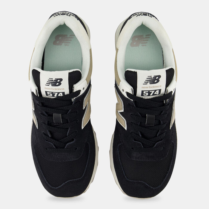New Balance Women's 574 Shoes Black New Balance Women's 574 Shoes Black image number 4
