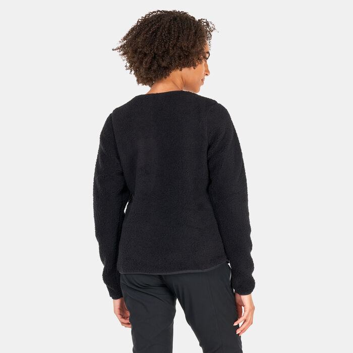 Columbia Women's West Bend™ Crew Sweatshirt Black Columbia Women's West Bend™ Crew Sweatshirt Black image number 1