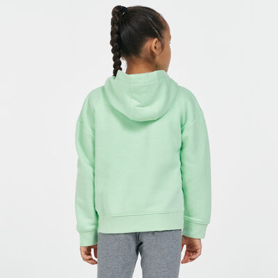 Nike Kids' Electric Zebra Hoodie Green