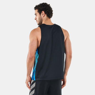 adidas Men's Dame 8 Battle T-Shirt Black adidas Men's Dame 8 Battle T-Shirt Black