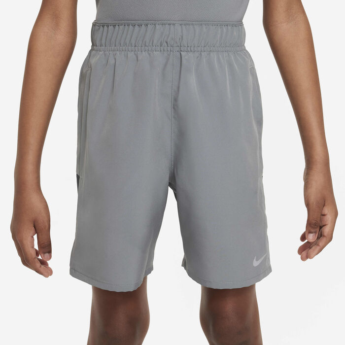 Nike Kids' Dri-FIT Challenger Training Shorts Grey Nike Kids' Dri-FIT Challenger Training Shorts Grey image number 1