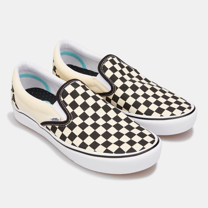 Vans UA ComfyCush Slip-On Distort Unisex Shoe Beige Vans UA ComfyCush Slip-On Distort Unisex Shoe Beige image number 1