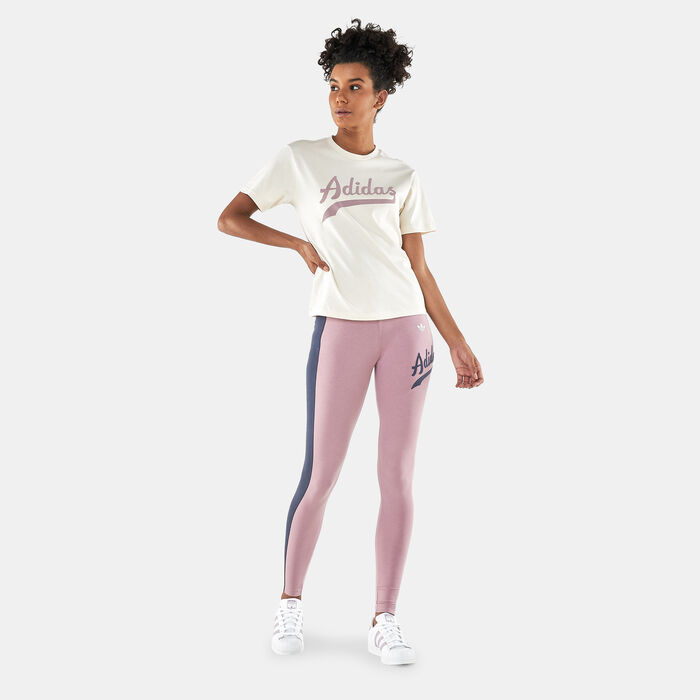 adidas Originals Women's Modern B-Ball T-Shirt Beige adidas Originals Women's Modern B-Ball T-Shirt Beige image number 2