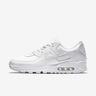 Nike Men's Air Max 90 LTR Shoes White Nike Men's Air Max 90 LTR Shoes White