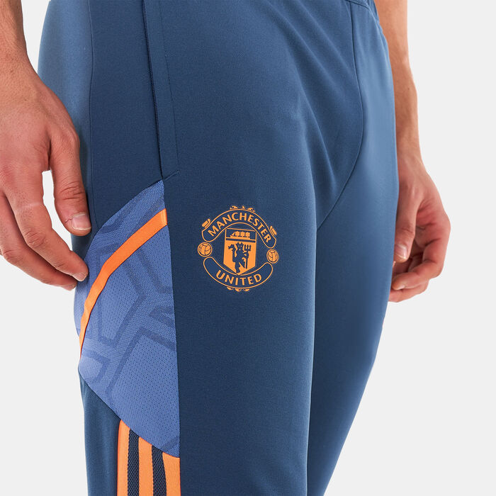 adidas Men's Manchester United Condivo 22 Training Pants Blue adidas Men's Manchester United Condivo 22 Training Pants Blue image number 3