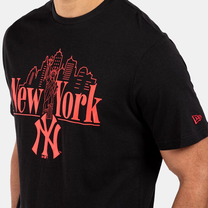 New Era Men's MLB New York Yankees Graphic T-Shirt Black New Era Men's MLB New York Yankees Graphic T-Shirt Black image number 3
