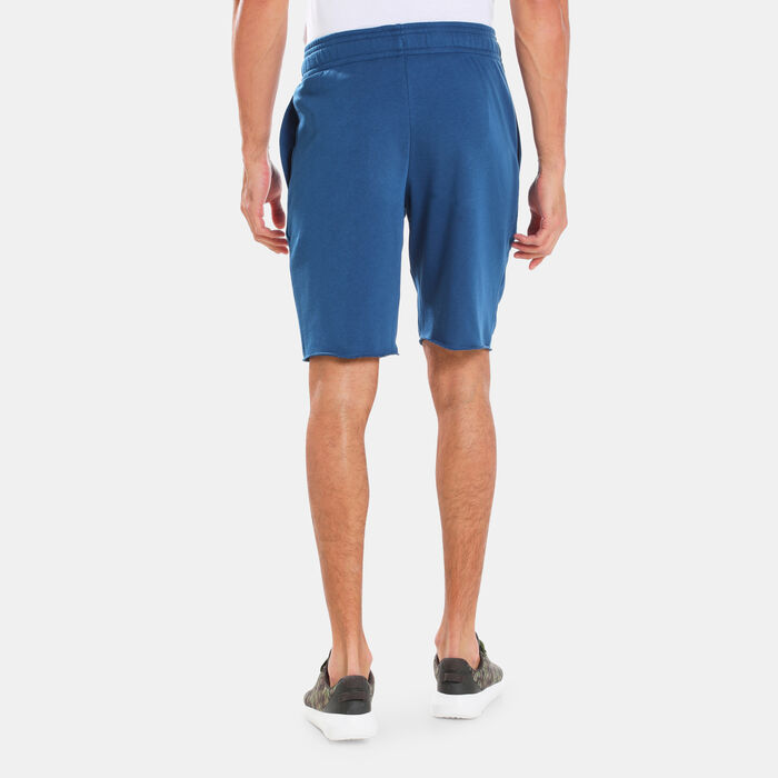 Under Armour Men's Rival Terry Shorts Blue Under Armour Men's Rival Terry Shorts Blue image number 1