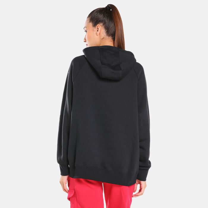 Nike Women's Sportswear Oversized Fit Dance Hoodie Black Nike Women's Sportswear Oversized Fit Dance Hoodie Black image number 1