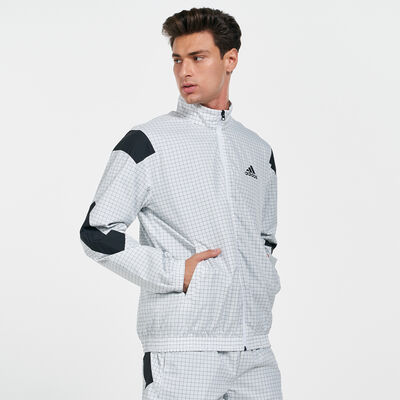 adidas Men's Sportswear Primeblue Track Jacket White