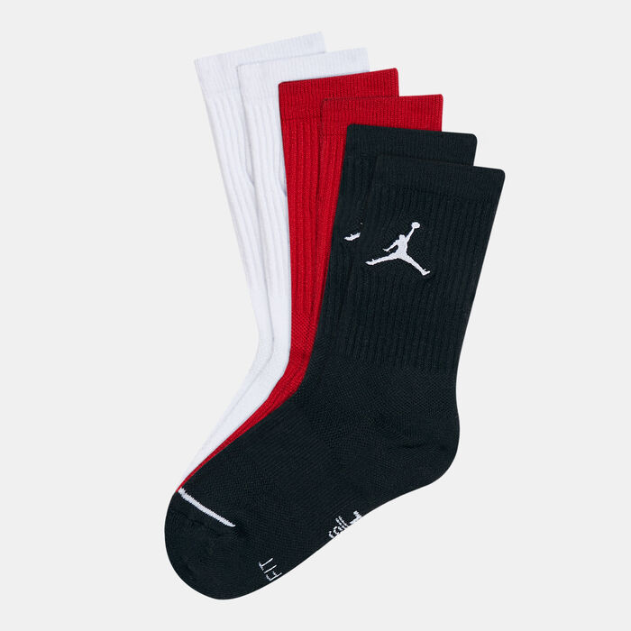 Jordan Men's Jumpman Socks (3 Pack) Black Jordan Men's Jumpman Socks (3 Pack) Black image number 0
