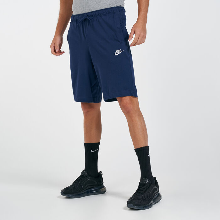 Nike Men's Sportswear Club Jersey Shorts Blue Nike Men's Sportswear Club Jersey Shorts Blue image number 0