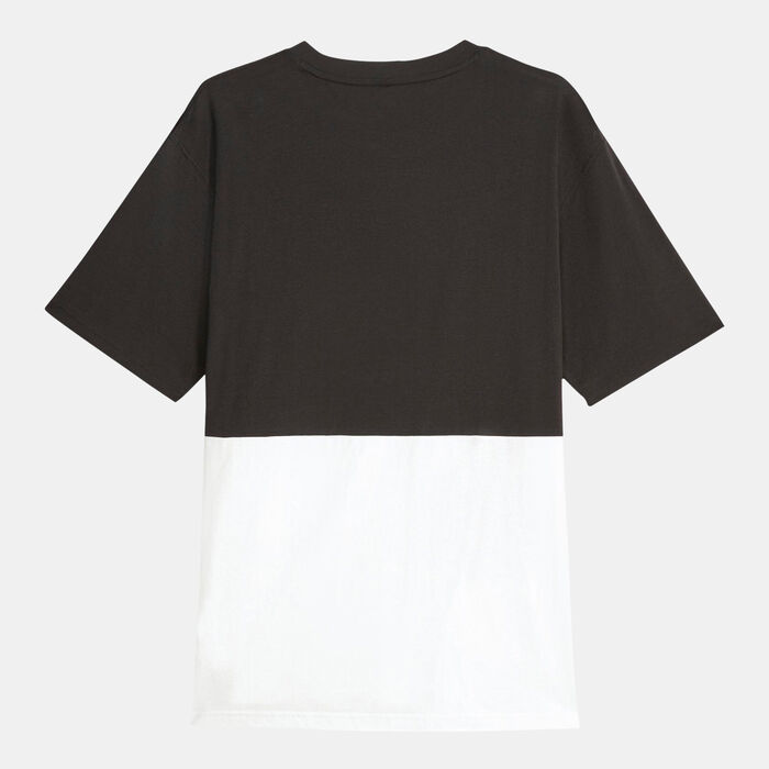 PUMA Men's POWER Colourblock T-Shirt Black PUMA Men's POWER Colourblock T-Shirt Black image number 1