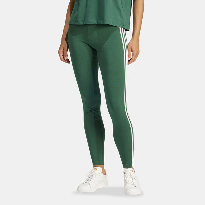 adidas Originals Women's 3-Stripes 7/8 Leggings Green image number 0
