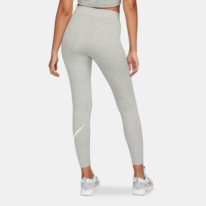 Nike Women's Sportswear Classics Graphic Leggings Grey image number 1