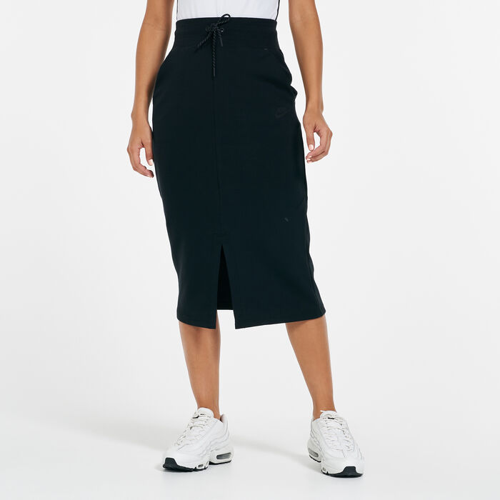 Nike Women's Sportswear Fleece Skirt Black image number 0