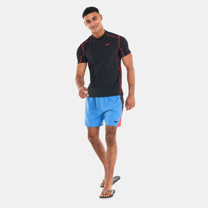 Speedo Men's Hyper Boom Splice 16-Inch Swim Shorts Blue image number 2