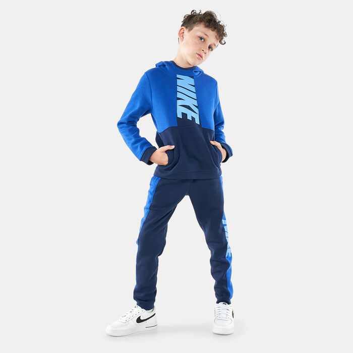 Nike Kids' Amplify Hoodie Blue Nike Kids' Amplify Hoodie Blue image number 2