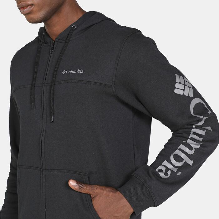 Columbia Men's Logo Full-Zip Fleece Hoodie Multi image number 3