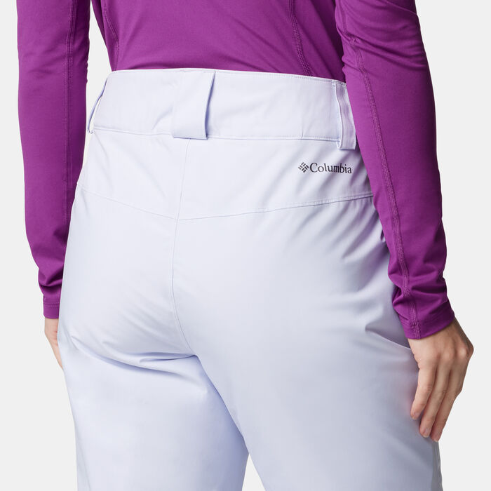 Columbia Women's Shafer Canyon Insulated Hiking Pants Blue Columbia Women's Shafer Canyon Insulated Hiking Pants Blue image number 4