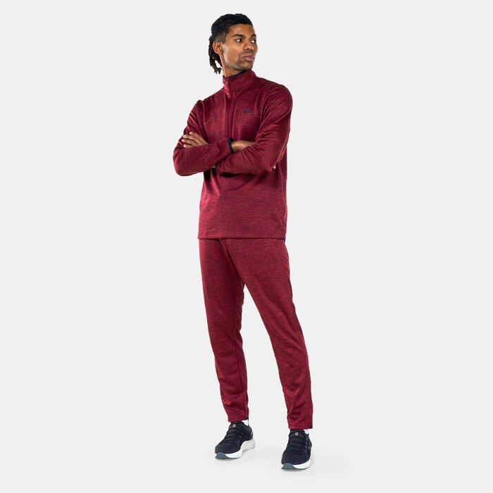 Under Armour Men's Armour Fleece® Twist Sweatpants Red image number 2