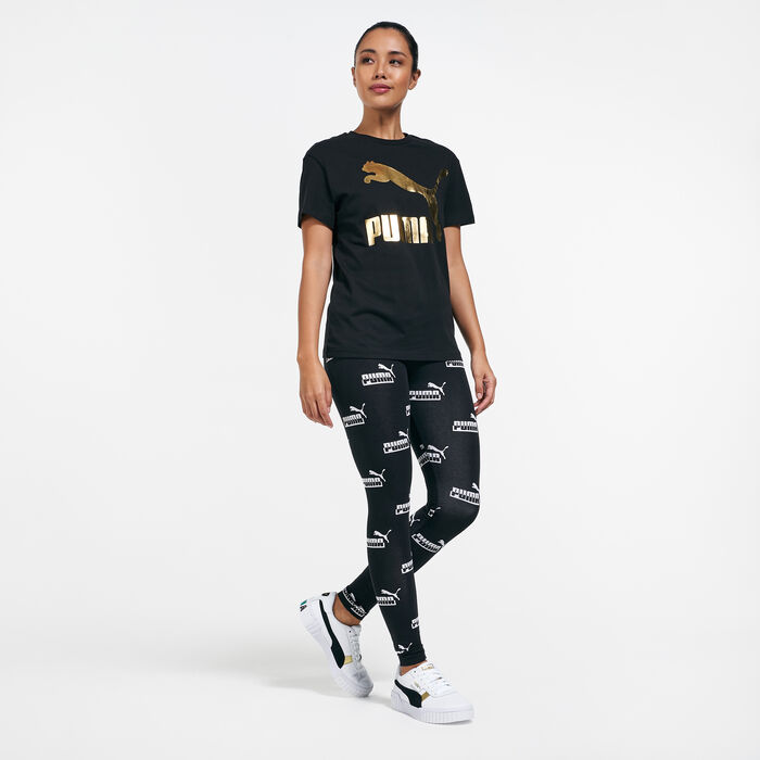 PUMA Women's Amplified Leggings Black image number 2