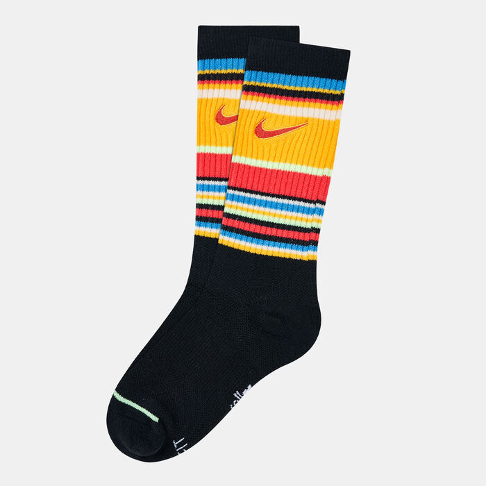 Nike Men's LeBron James Everyday Crew Socks Black image number 0