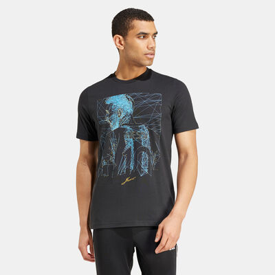 adidas Men's Messi Graphic T-Shirt Black