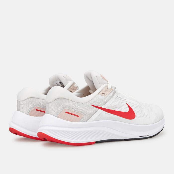 Nike Women's Air Zoom Structure 24 Shoe White Nike Women's Air Zoom Structure 24 Shoe White image number 2
