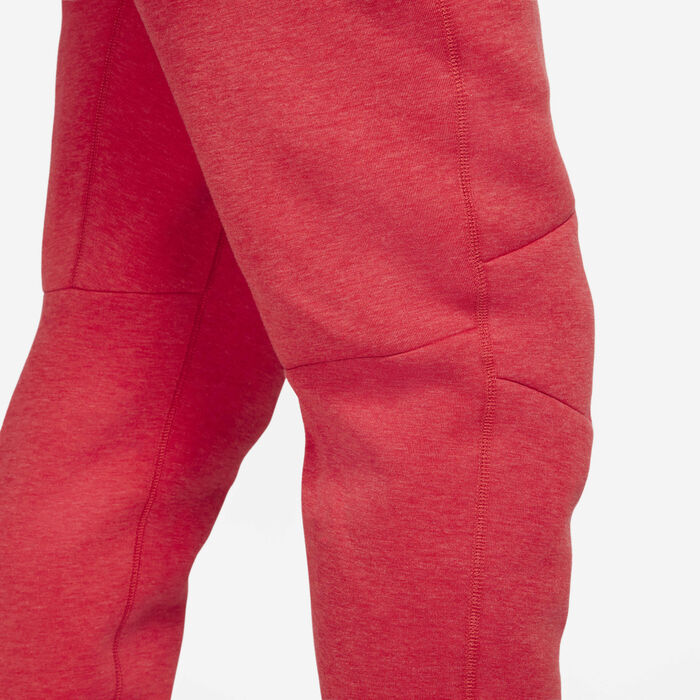 Nike Men's Sportswear Tech Fleece Joggers Red image number 5
