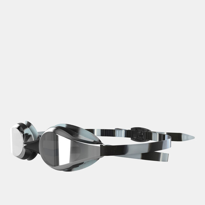 Speedo Kids' Hyper Flyer Mirrored Swimming Goggles Grey Speedo Kids' Hyper Flyer Mirrored Swimming Goggles Grey image number 2