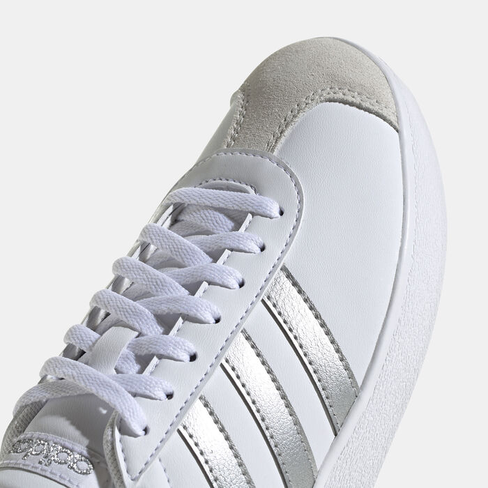 adidas Women's VL Court Base Shoes White image number 4